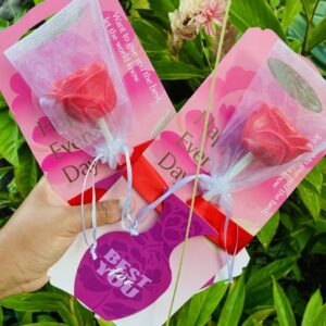 Fondant un rose pou ou momon - Photo non libre de droit