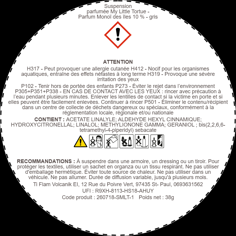 Suspension parfumée MLT - Photo non libre de droit